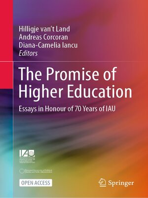 cover image of The Promise of Higher Education